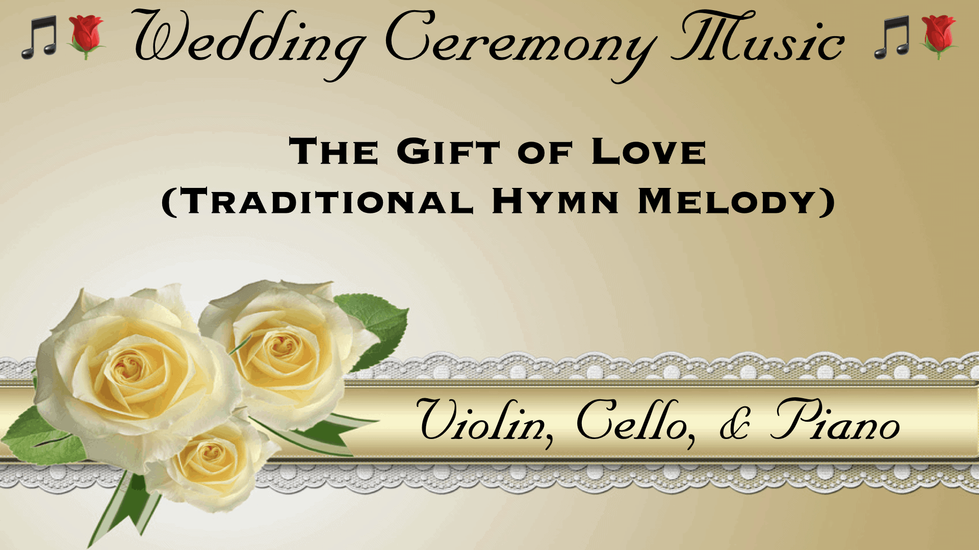The Gift Of Love Hymn Strings